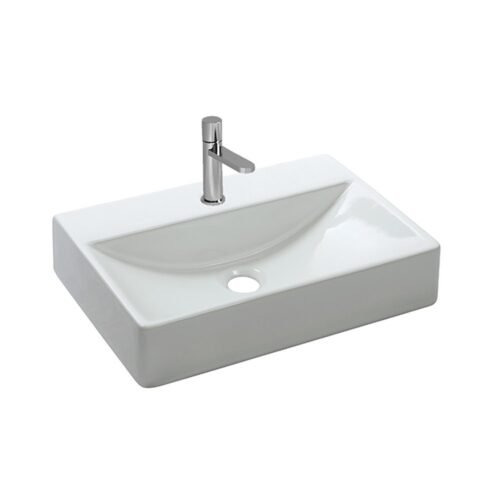 Newarc Smart 50 cm Beyaz Tezgah Üstü Lavabo