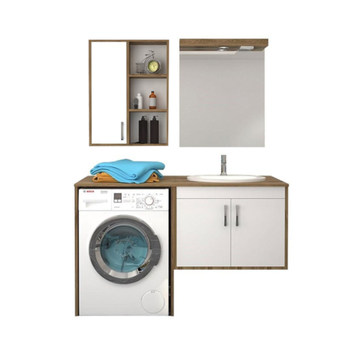 Denko Omega 140 cm Banyo Dolabı