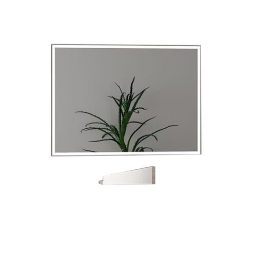 Nplus Orion 100 cm Ledli Etajerli Ayna