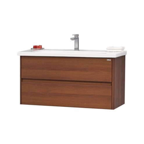 Orka Düden 100 cm Lavabo Alt Dolabı