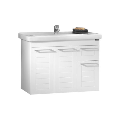 Orka Perge 85 cm Lavabo Alt Dolabı