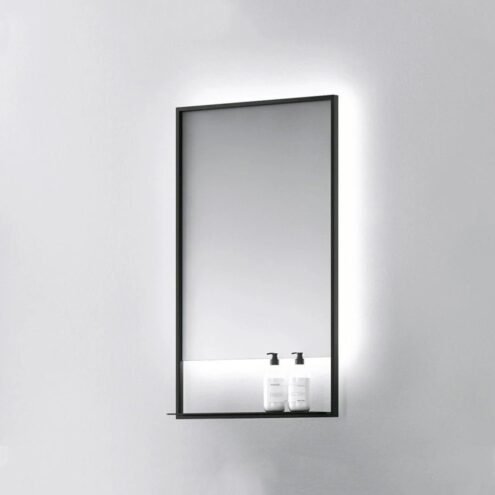 Orka Punto 50 cm Metal Raflı Ledli Ayna