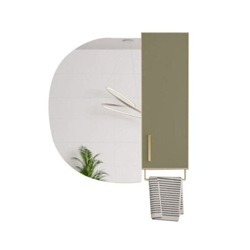 Orka Salerno 60 cm Ledli Ayna