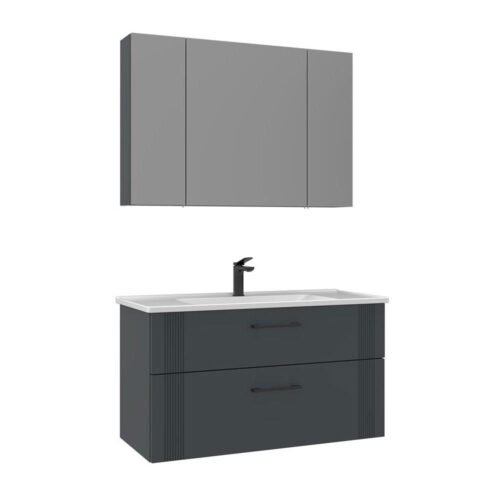 Orka Bari 100 cm Banyo Dolabı