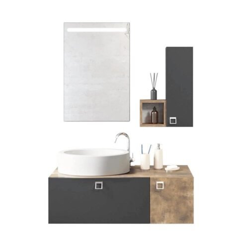 Denko Oris 100 cm Banyo Dolabı