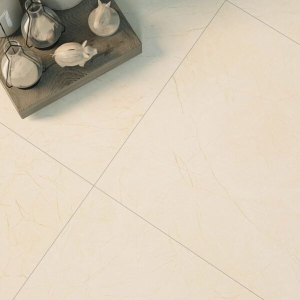 QUA 60x60 cm Mood Ivory Dıgı - Rec - Full Lappato Nano 1. Sınıf Sırlı Granit