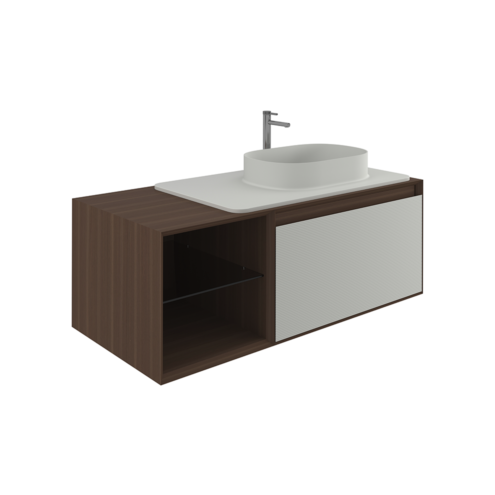Orka Pacific 110 cm Lavabo Alt Dolabı