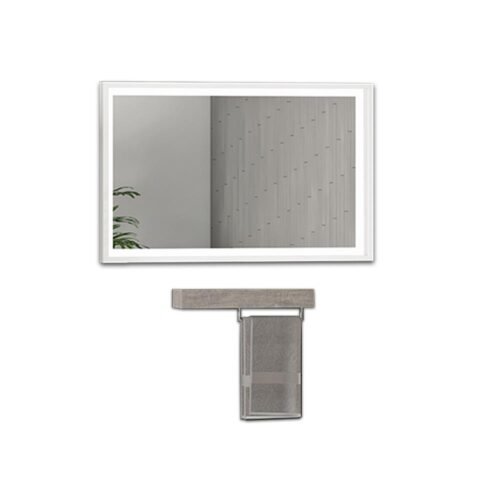 Nplus Punto 82 cm Ledli Etajerli Ayna