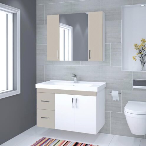Denko Petra 100 cm Banyo Dolabı (Outlet)