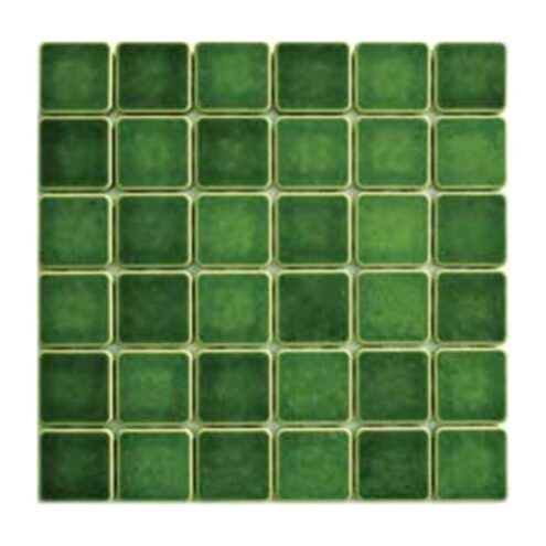 Fionart Quatro Green 5x5 cm Porselen Mozaik