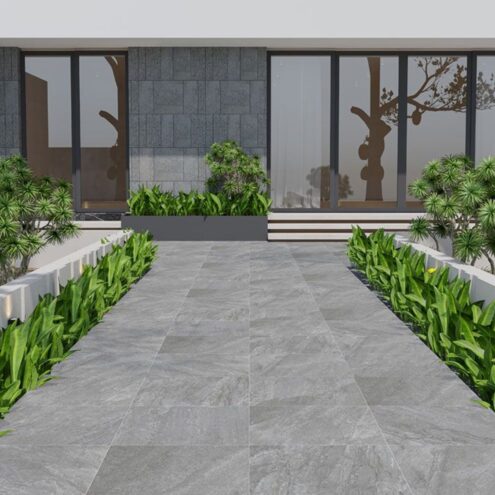 QUA 60x90x2 cm Rasa Grey 1. Sınıf Sırlı Granit