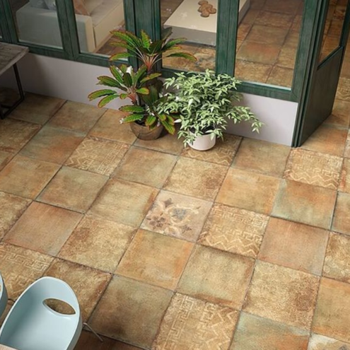 Yurtbay Seramik Casa Mila 50x50 cm Cotto Fon Dekor