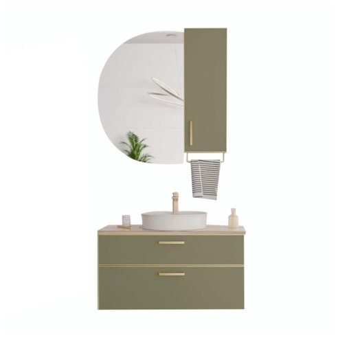 Orka Salerno 95 cm Banyo Dolabı Takımı