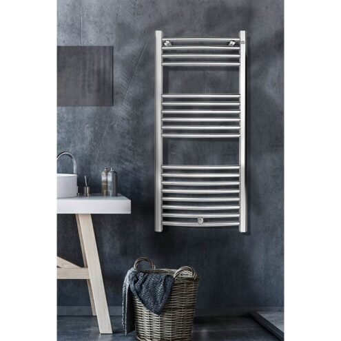 Sanpan 500x1000 mm Düz Krom Havlupan