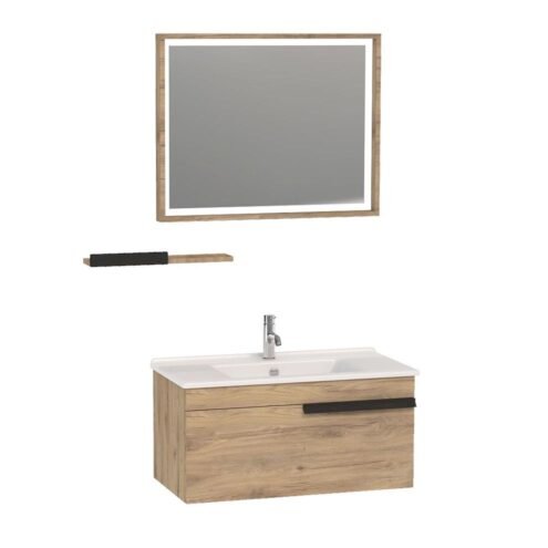 Nplus Sephia 85 cm Banyo Dolabı