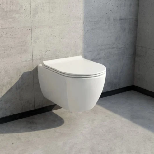 Turkuaz City Rimless Asma Klozet Seti