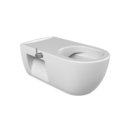 Turkuaz City Bedensel Engelli Rimless Entegreli Asma Klozet