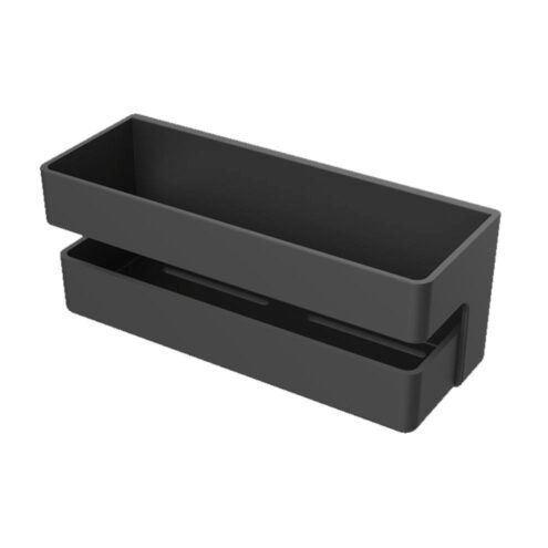 Orka Sharp Siyah İkili Duş Rafı