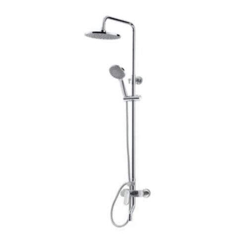 Orka Sharp Krom Bataryalı Duş Seti