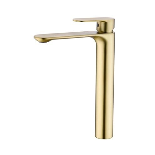 Orka Sharp Fırça Altın Yüksek Tip Lavabo Bataryası