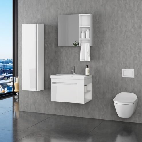 Nplus Siena 65 cm Banyo Dolabı