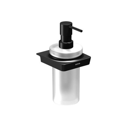 Sonia S6 Siyah Sıvı Sabunluk