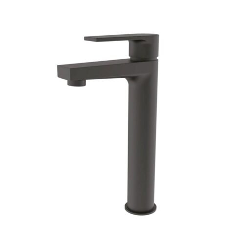 Creavit Sharp Siyah Uzun Lavabo Bataryası