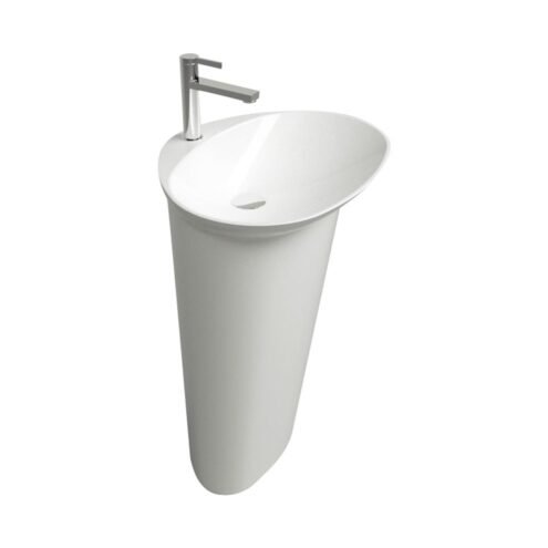 Newarc Stella Beyaz Monoblok Lavabo