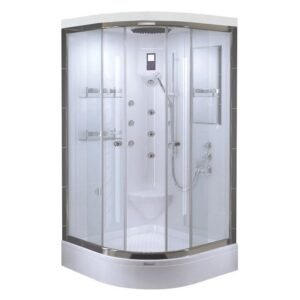 Shower Aqua 100x100 cm Oval Tekne Üzeri Kompakt Sistem