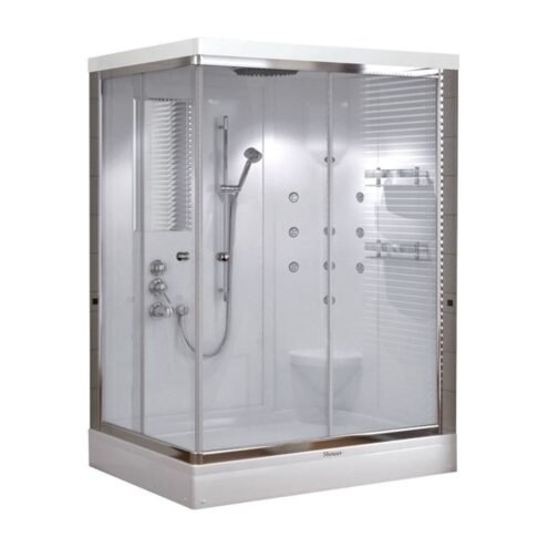 Shower Nils 90x70 cm Dikdörtgen Tekne Üzeri Kompakt Sistem