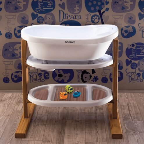 Shower Baby Shower 96x60 cm İreko Sehpalı Özel Bebek Küveti