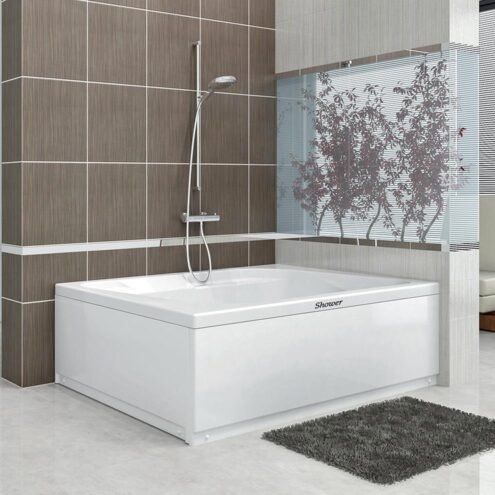 Shower Sea Girl 180x120 cm Özel Küvet