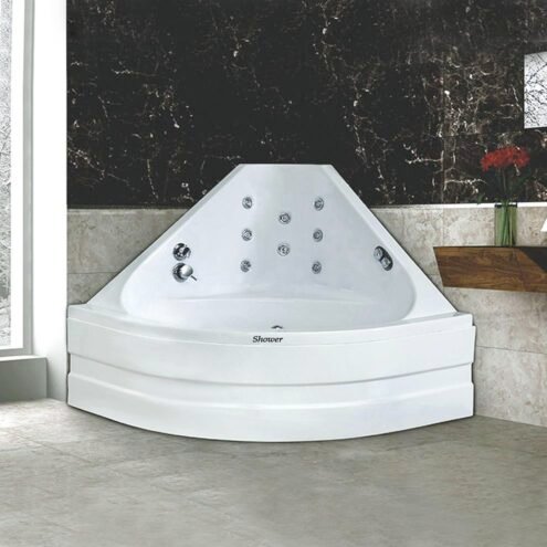 Shower Butterfly 120x120 cm Oturmalı Sırt Masaj Jetli Özel Küvet