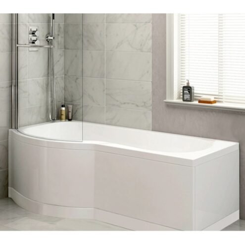 Shower Pretty 170x85x70 cm P Tipi Özel Düz Küvet