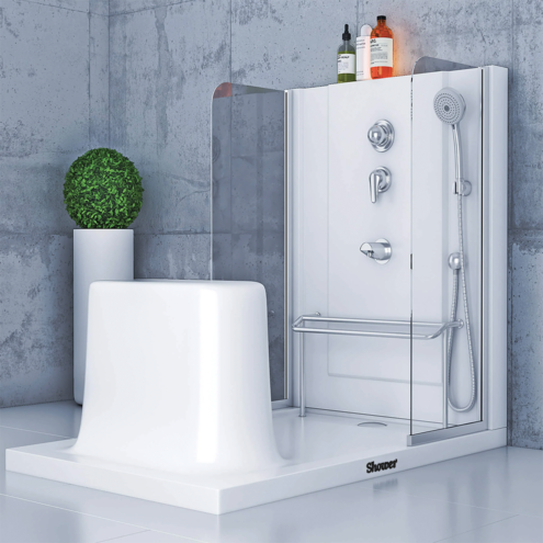 Shower Clever 120x80 cm Kişisel Bakım ve Abdest Ünitesi