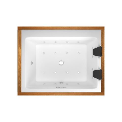 Shower Ares Plus 200x170 cm İreko Ahşap Panelli Düz Özel Küvet