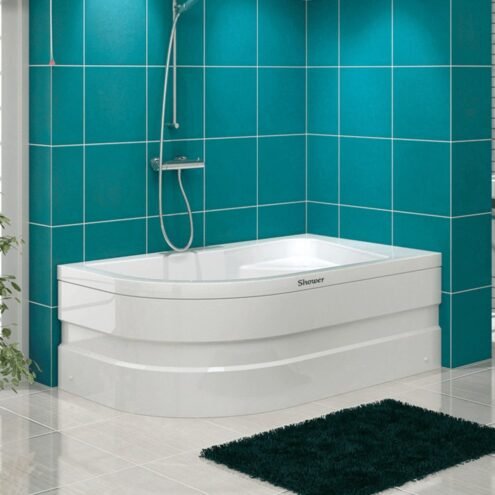 Shower Stany 160x75 cm Asimetrik Küvet