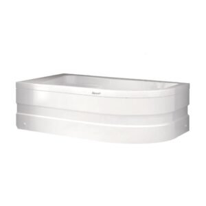 Shower Anethum Oturmalı Asimetrik Mini Küvet