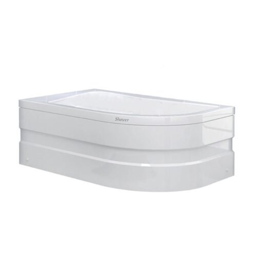 Shower Sunon 150x90 cm Oturmalı Asimetrik Mini Küvet