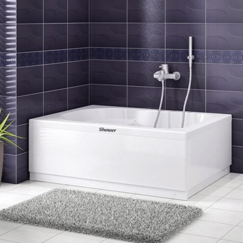 Shower İlena 140x70 cm Oturmalı Dikdörtgen Mini Küvet