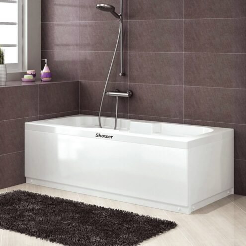 Shower Valencia 160x80 cm Kolluklu Dikdörtgen Küvet