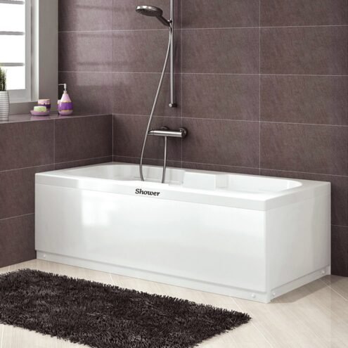 Shower Valencia 170x80 cm Kolluklu Dikdörtgen Küvet