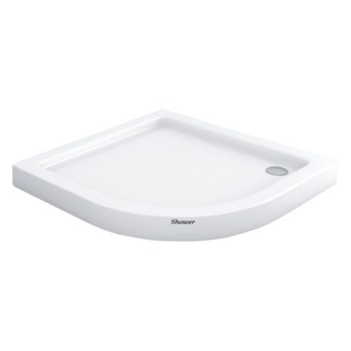 Shower Baffy 95x95 cm Monoblok Oval Duş Teknesi