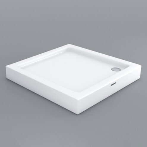 Shower Coral 95x95 cm Monoblok Kare Duş Teknesi