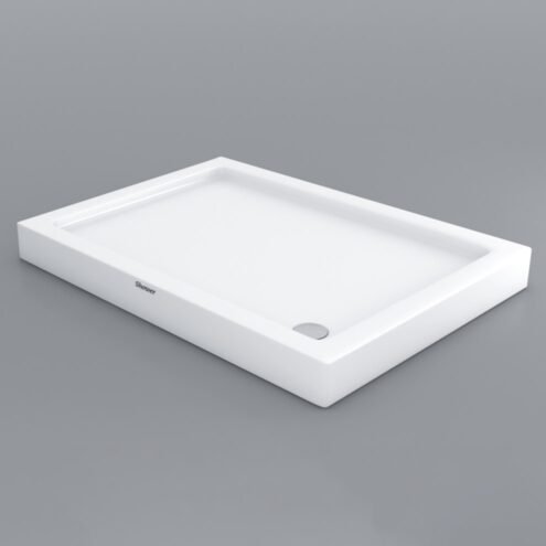 Shower Riva 100x80 cm Monoblok Dikdörtgen Duş Teknesi