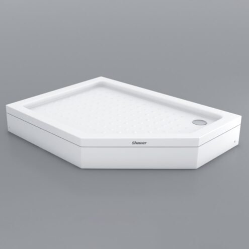 Shower Edge Beşgen Duş Teknesi