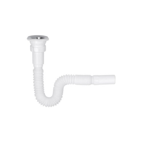 Tema Magic Flex 32 mm Körüklü Krom Lavabo Sifonu