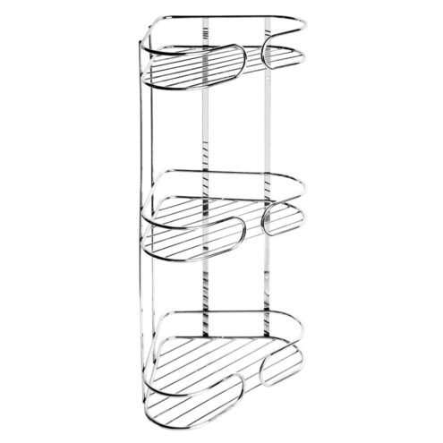Tema Otel Serisi 20x20 cm Üçlü Paslanmaz Krom Köşe Tel Süngerlik