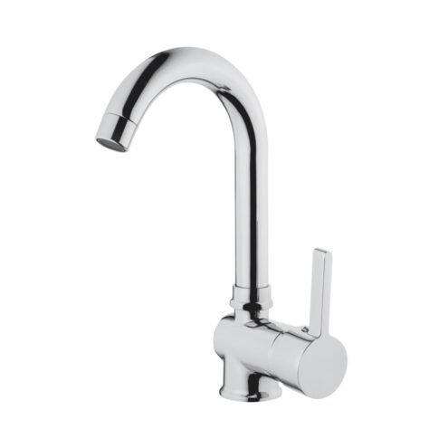 Tema Prima Krom Kuğu Lavabo Bataryası