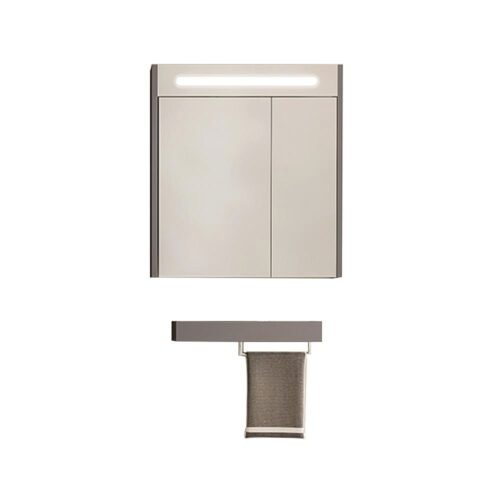 Nplus Tiguan 60 cm Ledli Etajerli Ayna